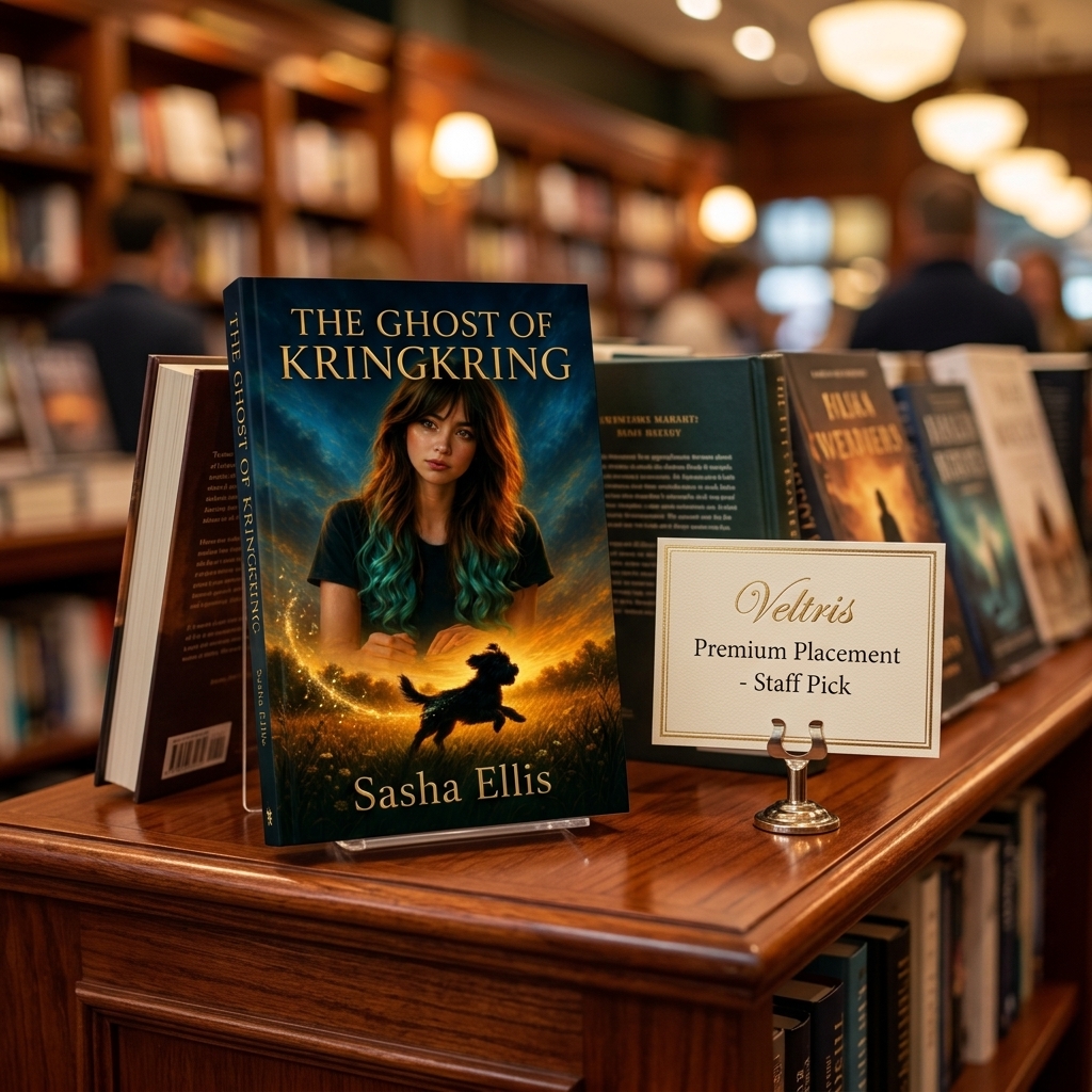 Bookstore Shelf Placement Mockup