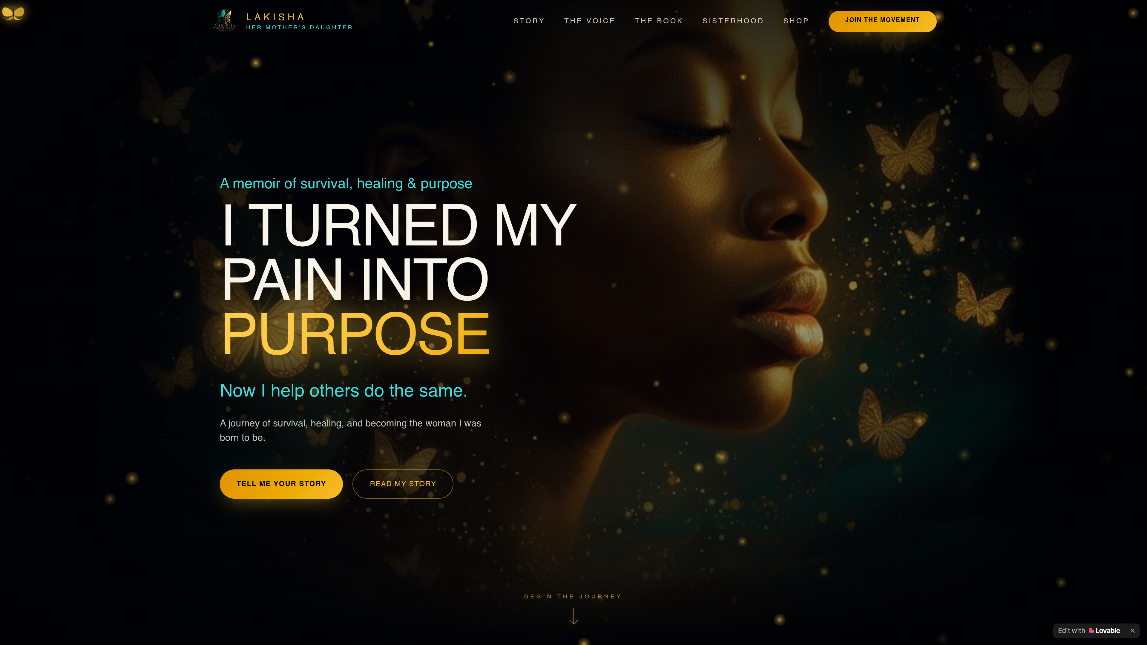 Lakisha Mitchell-Buffington Memoir Platform